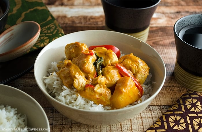 Thai Red Curry with Chicken and Pineapple