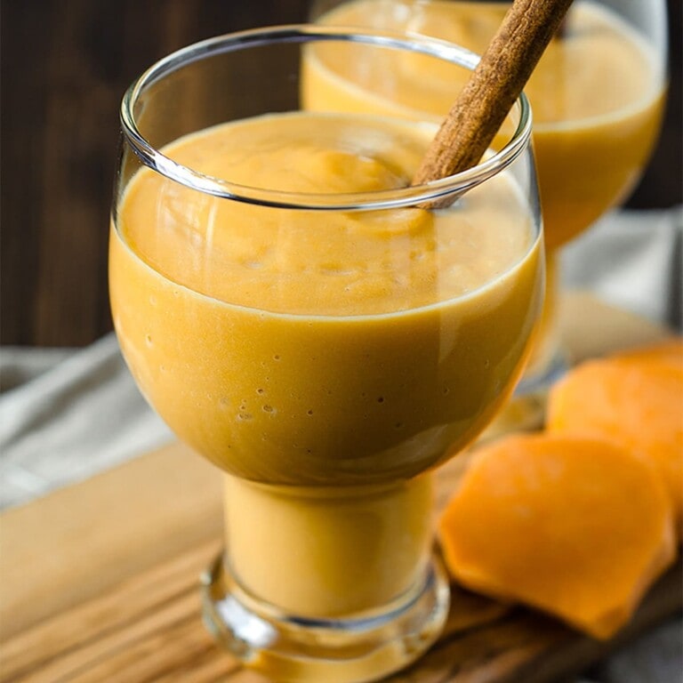 Sweet Potato Smoothie In Search Of Yummyness