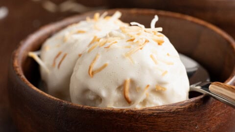Trinidad Coconut Ice Cream Recipe (No Eggs)