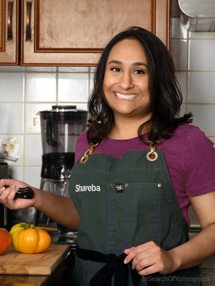 Shareba Abdul, founder and editor of In Search Of Yummy-ness.