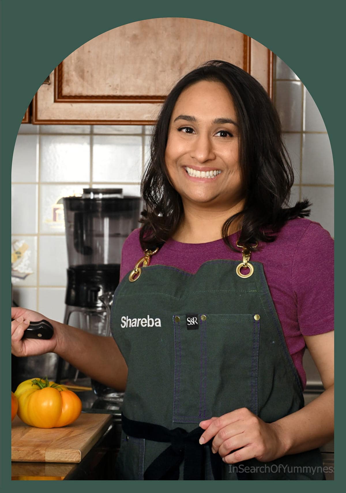 Shareba Abdul, creator and editor of In Search Of Yummy-ness.