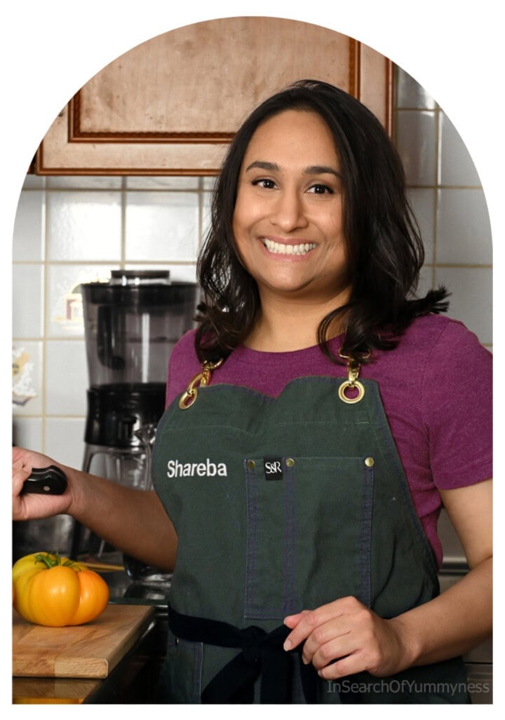 Shareba Abdul, creator and editor of In Search Of Yummy-ness.